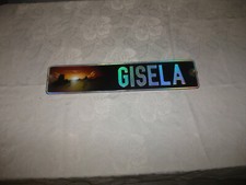 Wohnmobil Wohnwagen Namensschild personalisiert GISELA