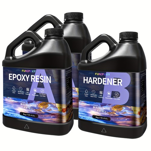 Funepoxy epoxy resin kit - kit, (2:1