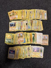 Vintage Pokemon Sammlung ungf.420 Karten Englisch,Deutsch, Japanisch Poo r- NM