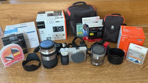 Sony alpha a6000 set 2 - sony, |