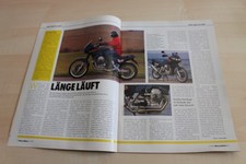 Motorradfahrer 03/1992 Moto Guzzi Quota 1000 mit 71PS im Fahrbericht auf 2 Seite