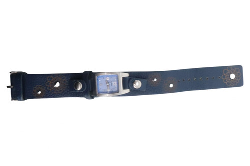 Fossil damen armbanduhr blau - damen,