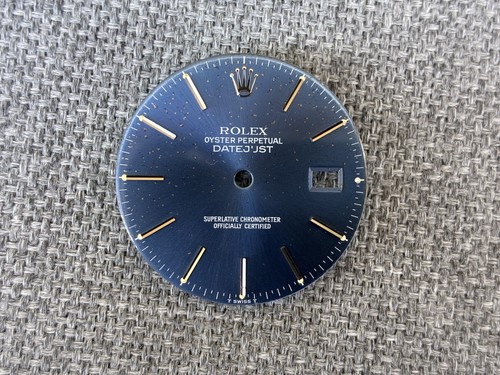 Rolex datejust blue - blue, dial