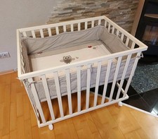 ROBA - Laufgitter Laufstall 75x100 cm weiß