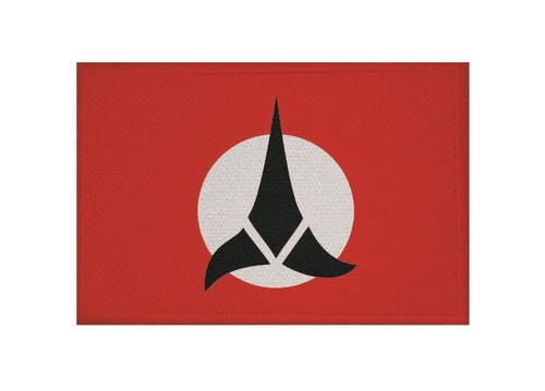 Aufnäher klingonen fahne - aufnäher,