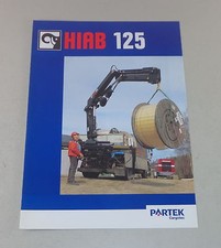 Brochure/brochure Hiab crane