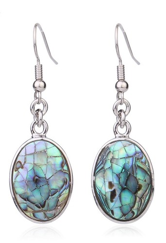 F09 ohrringe abalone muschel - ohrringe,
