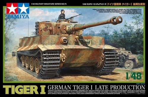 Tamiya 32575 tiger i late - 1/48,
