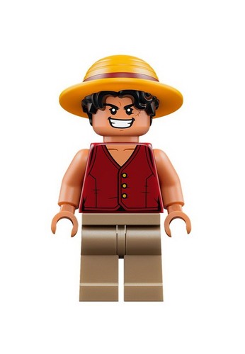 Lego one piece monkey d - lego,