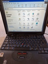 Vintage IBM Thinkpad 600E Pentium II 96MB Ram 6GB HDD Power On nur getestet 