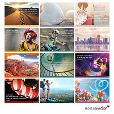 2 x 12 Postkarten mit