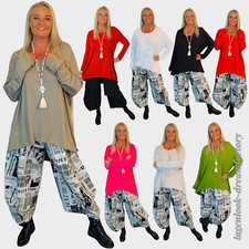 Lagenlook Vokuhila Basic-Shirt