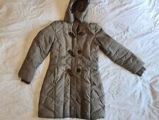 schicke Street One Damen Daunen Jacke Mantel Parka Gr. DE 38 Farbe taupe