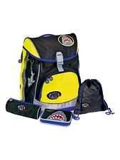 Captn Sharky - Schulranzen-Set "Flex Style Fun - Shark Attack", Neuware
