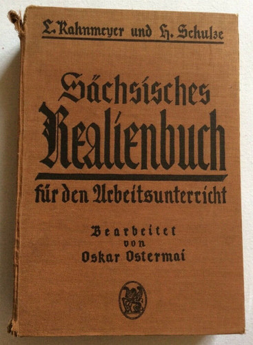 Sächsisches realienbuch - sächsisches, nr