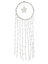 LED Dekoring Glitzertraum Leuchtdeko Zierperlen warmweißes Licht Ø 30 cm B-WARE