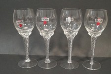 4 Linie Aquavit Gläser rastal Shotglas Stielglas