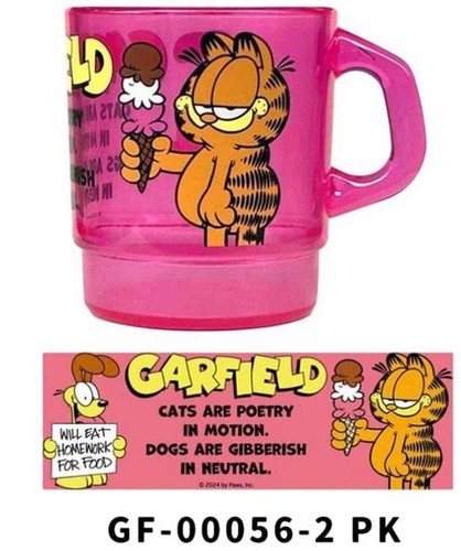 Garfield vintage clear - garfield,