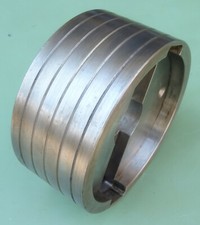 Flachriemenscheibe 150x68 Antriebsscheibe Riemenscheibe für Flachriemen Spindel