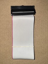 IDE FDD 34-Pin Floppy Drive Flachband-Kabel / 50cm