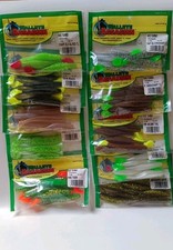 KONVOLUT WALLEYE ASSASSIN W/E TURBO Gummifische 