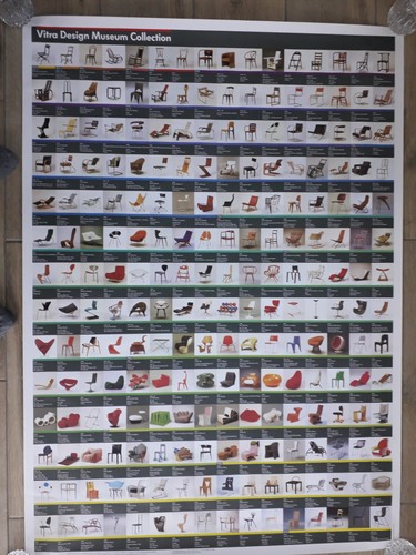 Poster miniaturen vitra - vitra, design