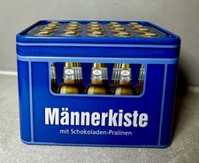 Blechdose Männerkiste / Men’s Box / Bierkisten Design / ohne Inhalt / leer