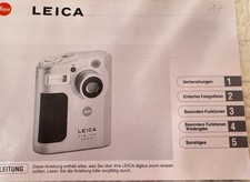 #A0017 - 104 Seiten Anleitung für Leica Digilux Zoom - A17