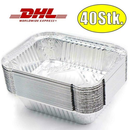 40x alu tropfschalen - 40x, alu-tropfschalen