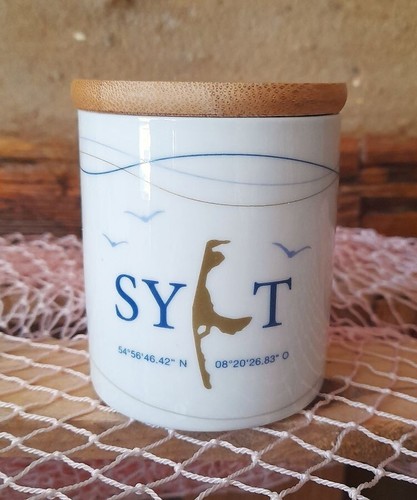 Vorratsdose sylt keramik mit - sylt,