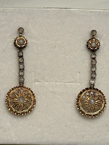 Diamant ohrringe antik - diamant,