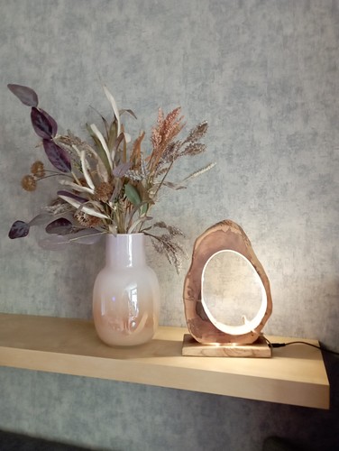 Tischlampe holzlampe - tischlampe,,