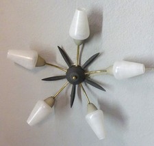 VINTAGE  DECKENLAMPE  55 cm Sputnik, Spinne stilnovo RETRO mid century 50er/60er