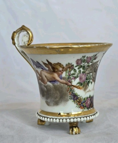 Seltene biedermeier tasse 1820 - biedermeier,