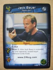 Promokarte Jack Bauer Deadly