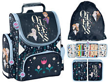 Schulranzen Set 3 teilig Tornister Mädchen Jungen Frozen Pferd Spiderman Fußball