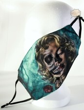 Behelfs-Maske Frau Horror