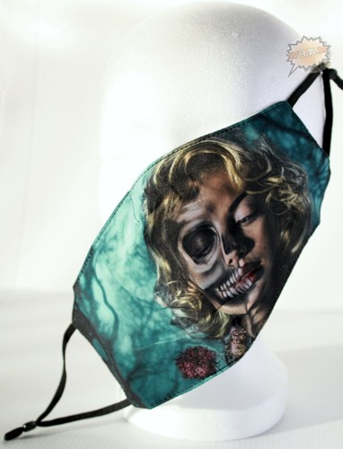 Behelfs maske frau - behelfs-maske, horror