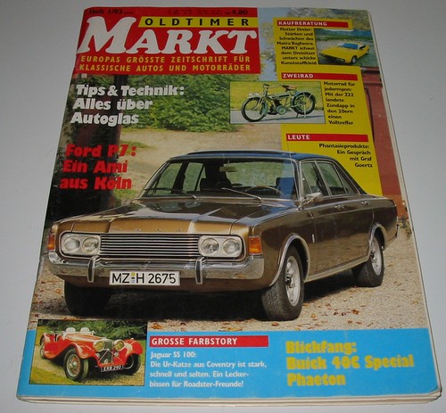 Oldtimer zeitschrift ford - zeitschrift, p7