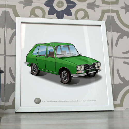 Poster r16 grün metallic - tx,