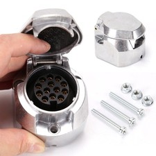 Metall Steckdose 13pol. 13