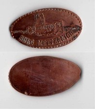 Elongated Coin Burg Metternich