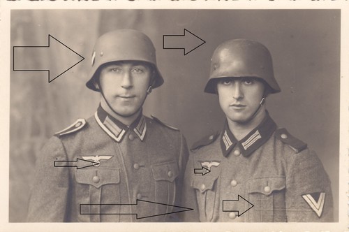 Original foto soldaten - foto,