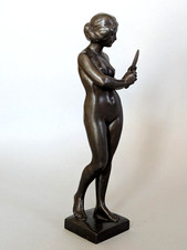 Jugendstil plastik akt - jugendstil-plastik:, mit
