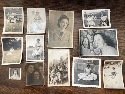 Vintage foto lot x12 - foto,