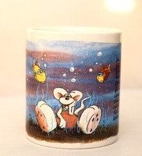 Diddl Tasse Sternzeichen Fische - Sammeltasse - Vintage - 90er