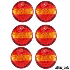 3 Paar 24 V LED Rücklichter
