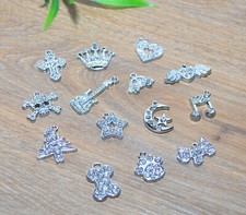 SET Charms Anhänger silber