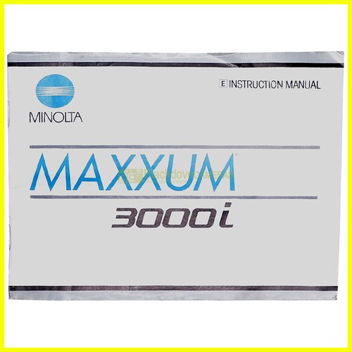 Minolta maxxum 3000i dynax - minolta,
