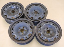 4 Stahlfelgen Felgen 6x14 Et43 5x100 Polo 9N Ibiza V Skoda Fabia Roomster 